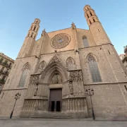 Última parada del casco antiguo de Barcelona: Santa María del Mar de Barcelona