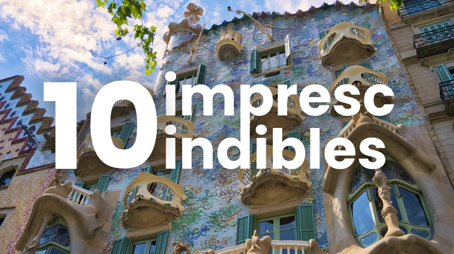 10 sitios imprescindibles de barcelona