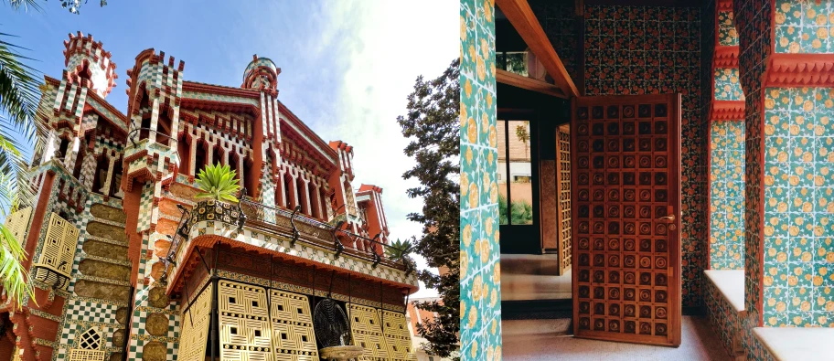 Casa Vicens de Gaudi en Barcelona