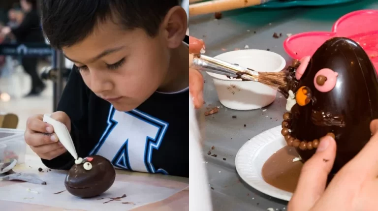 Taller de huevos de pascua