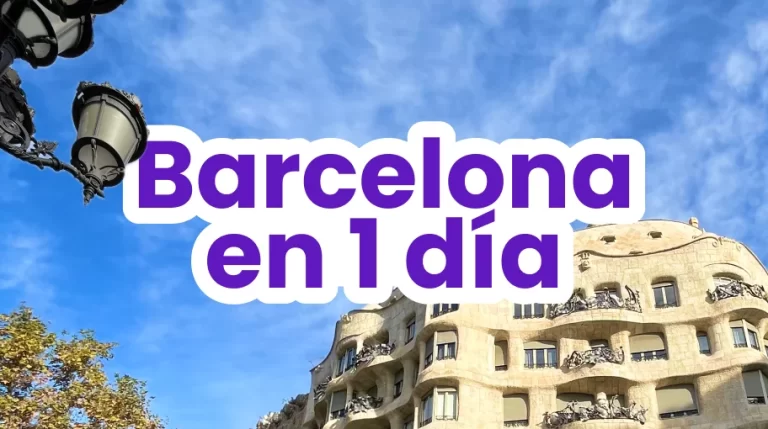 Qué ver en Barcelona en 1 día