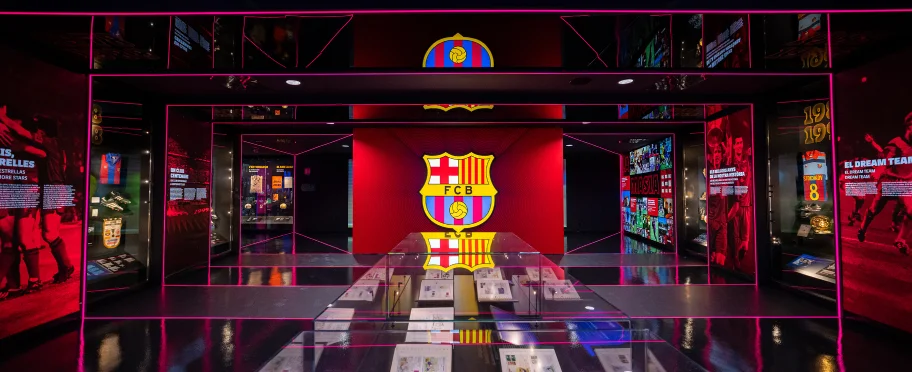 Visita el museo del Barça en Barcelona con adolescentes