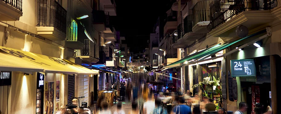 Calle del Pecado de Sitges