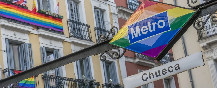 El bario de Chueca de Madrid